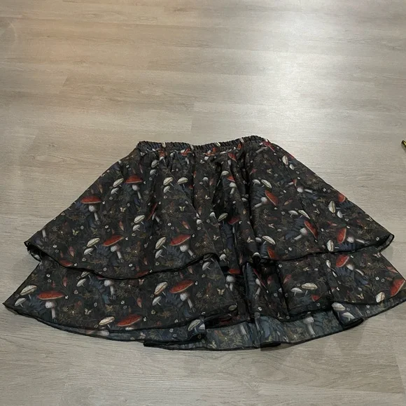 Disturbia Amanita Organza Puff Mini Skirt 6 - Picture 4 of 8